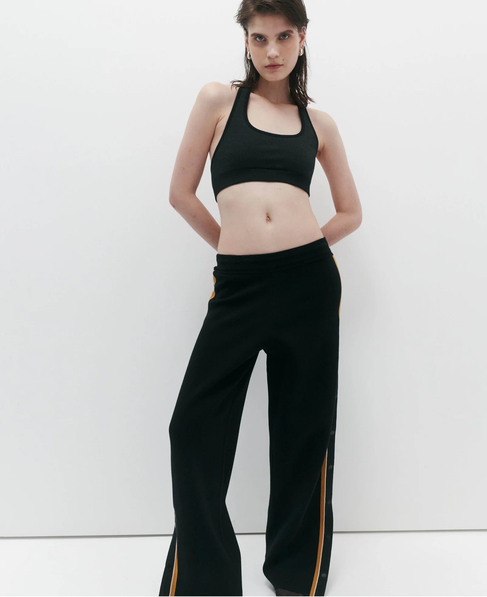 LANDING SOON  Organic Side Snap Track Pants