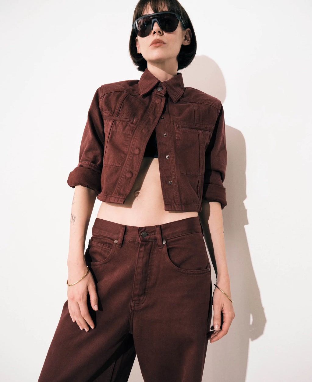 LANDING SOON Vegetable Dye Utility Jean Maruuna