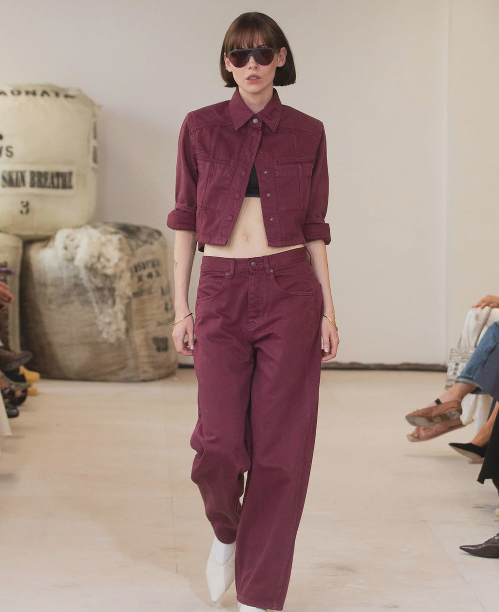LANDING SOON Vegetable Dye Utility Jean Maruuna
