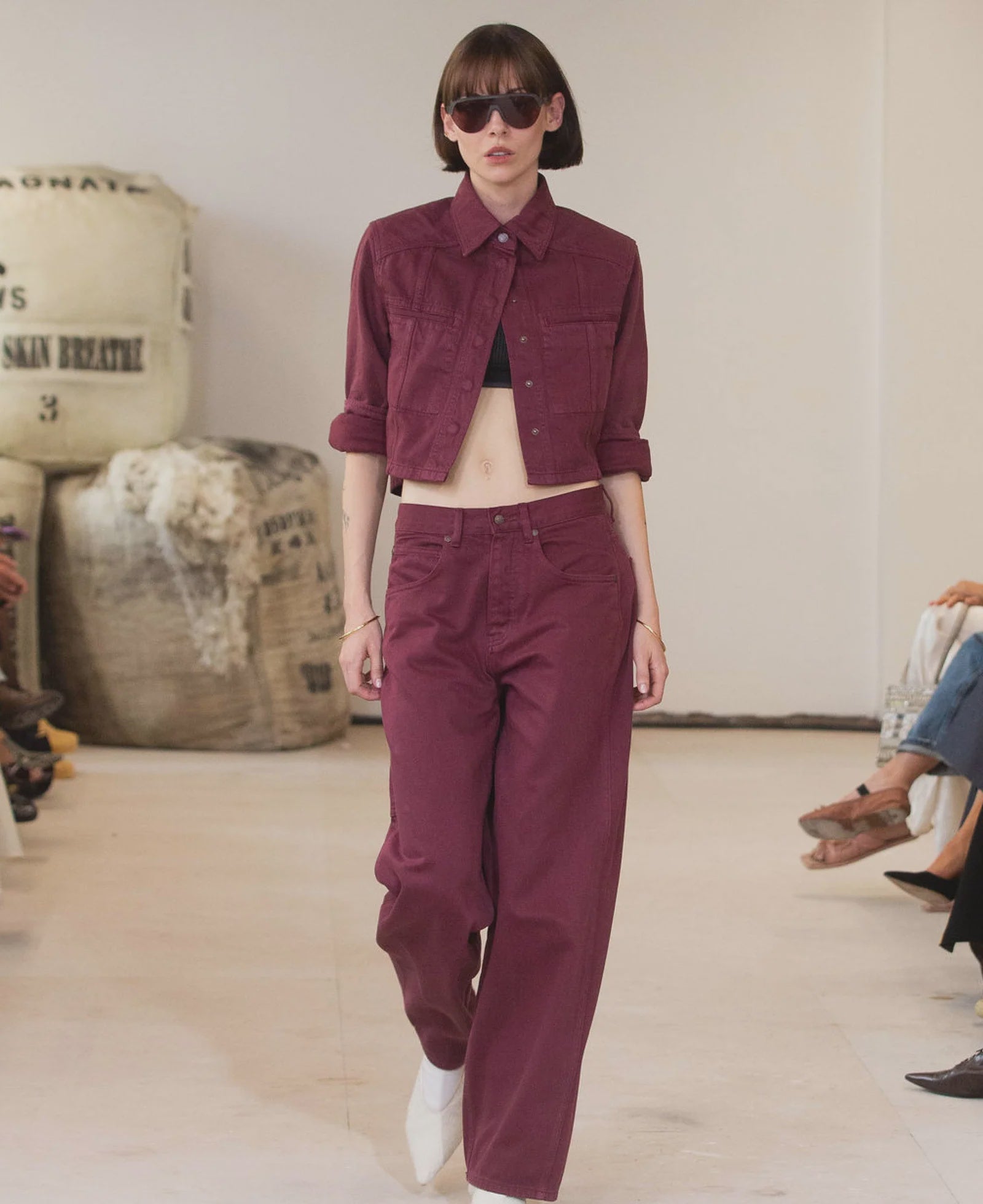 LANDING SOON Vegetable Dye Utility Jean Maruuna