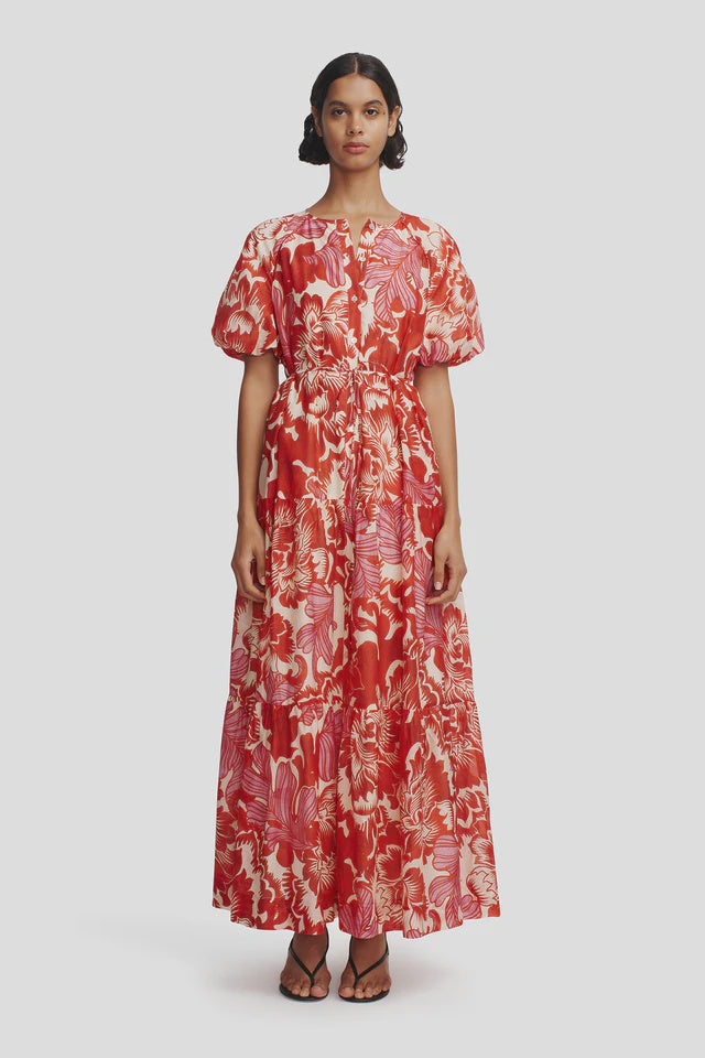 Margiela Maxi Dress - Scarlet Garden