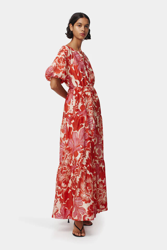 Margiela Maxi Dress - Scarlet Garden