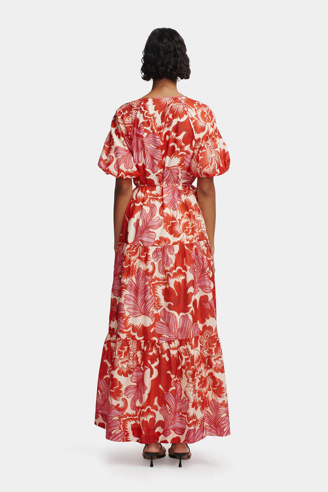 Margiela Maxi Dress - Scarlet Garden