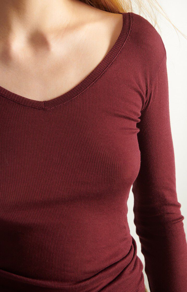 Massachusetts Long Sleeve Tee Grape