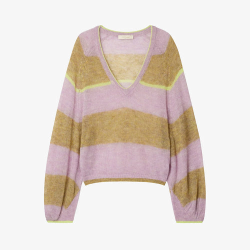 Daye Pink Knit Sweater