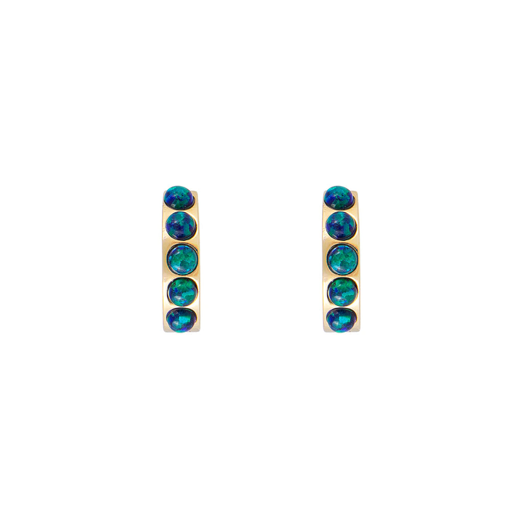 Jade Opal Huggies