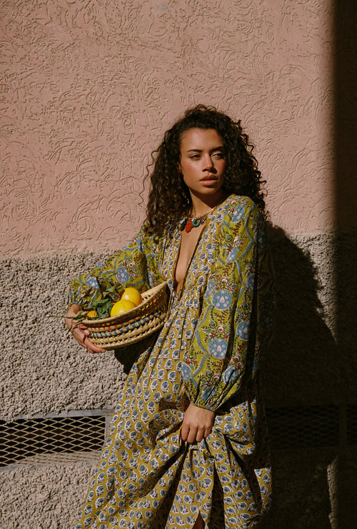 Zoya Bloc Print Marrakech Dress