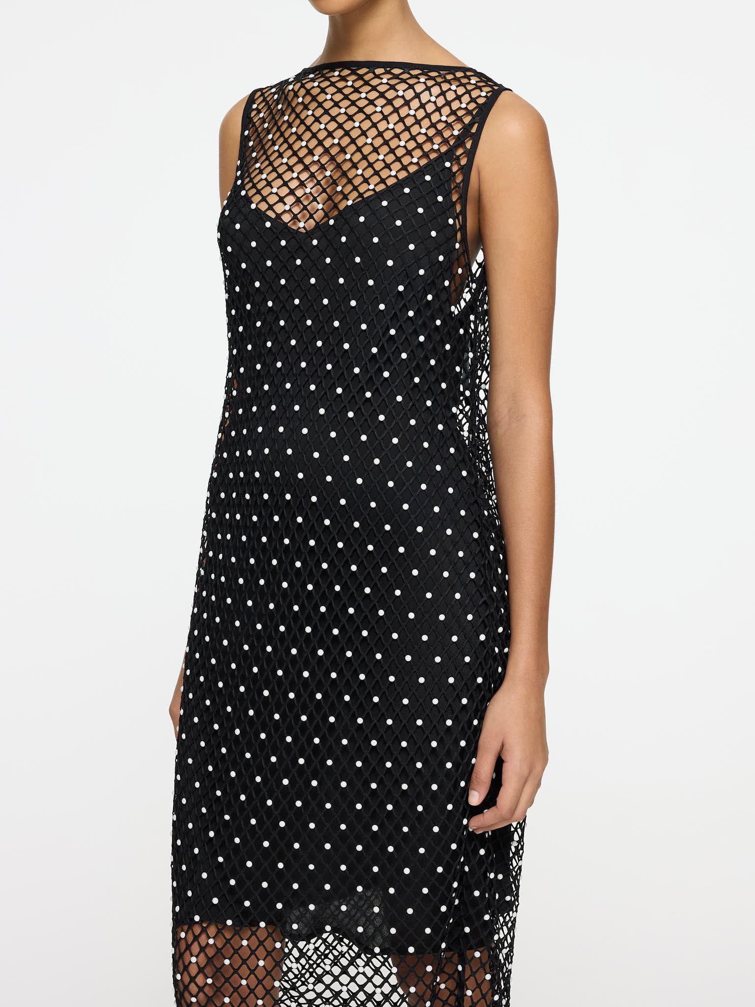 Pearl Dress Black