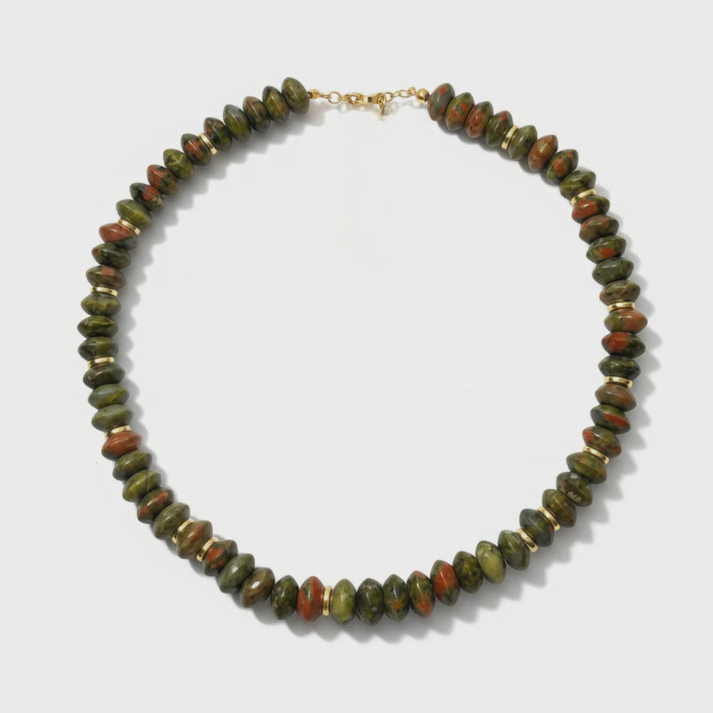 Odette Necklace Indian Agate