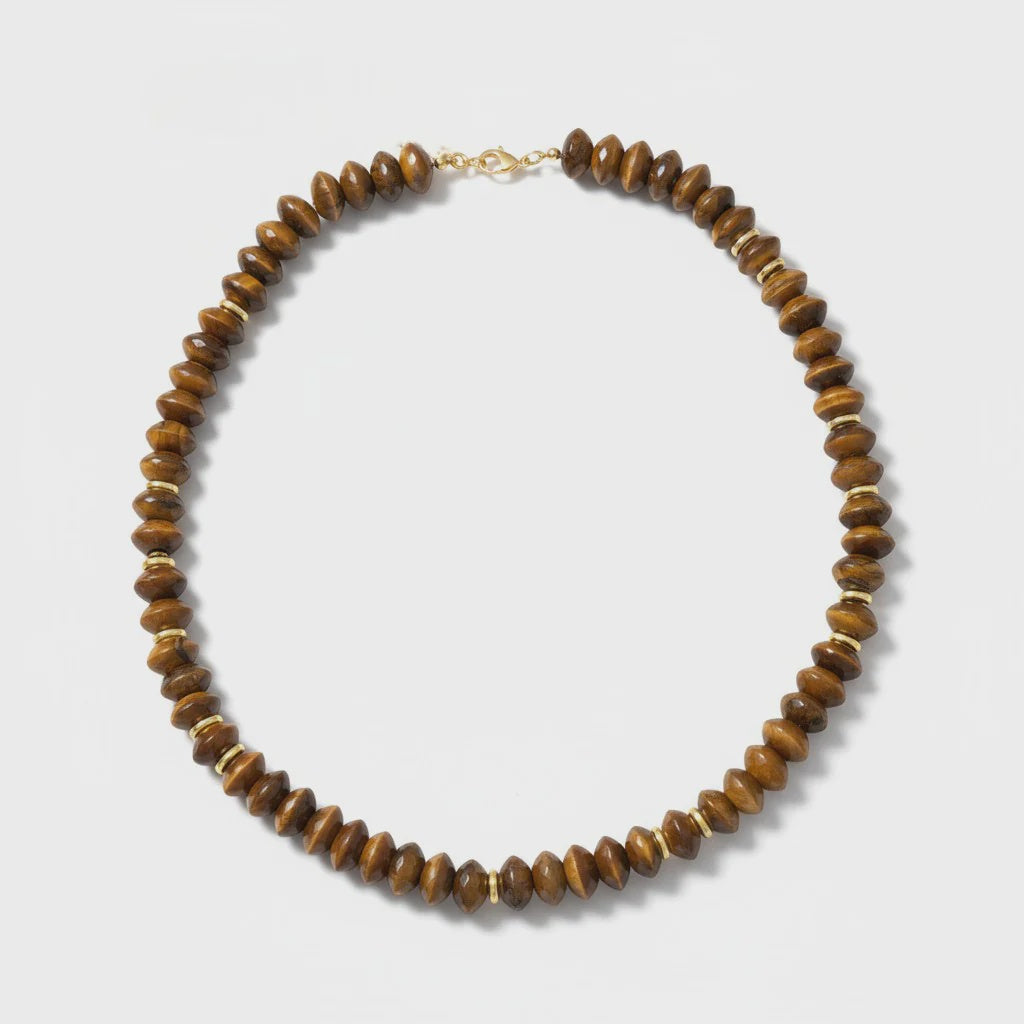 Odette Necklace Tiger Eye