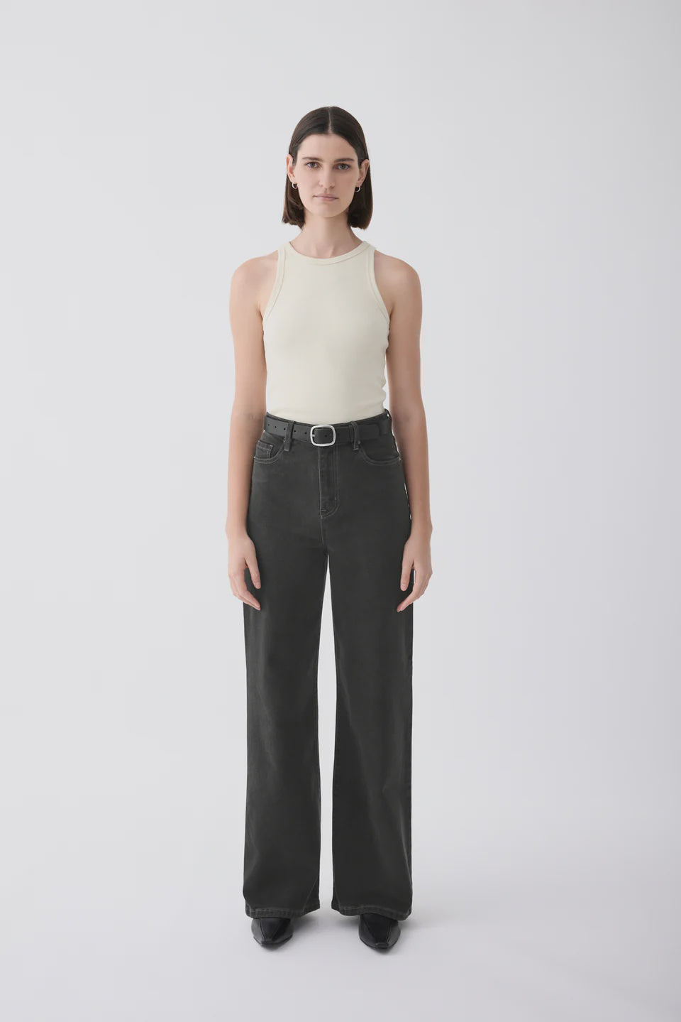 Ellie High Rise Wide Leg - Courage