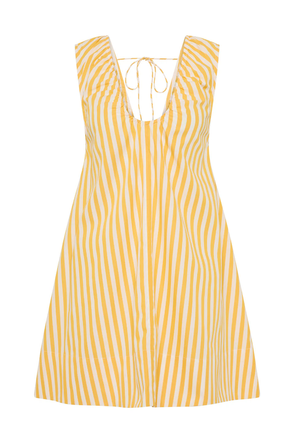 Pedrera Mini Dress Orozco Stripe Mustard