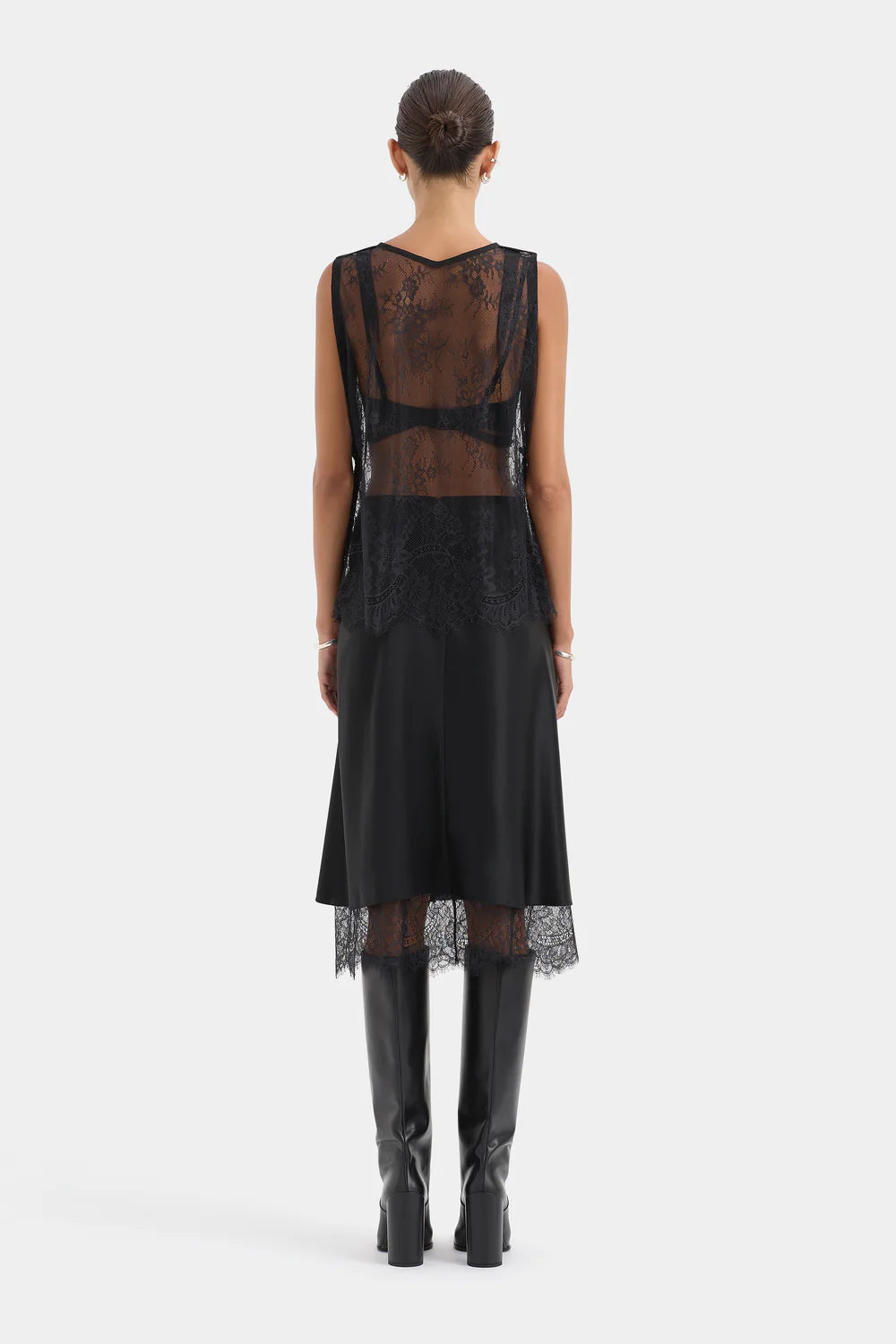 Ingrid Lace Midi Skirt