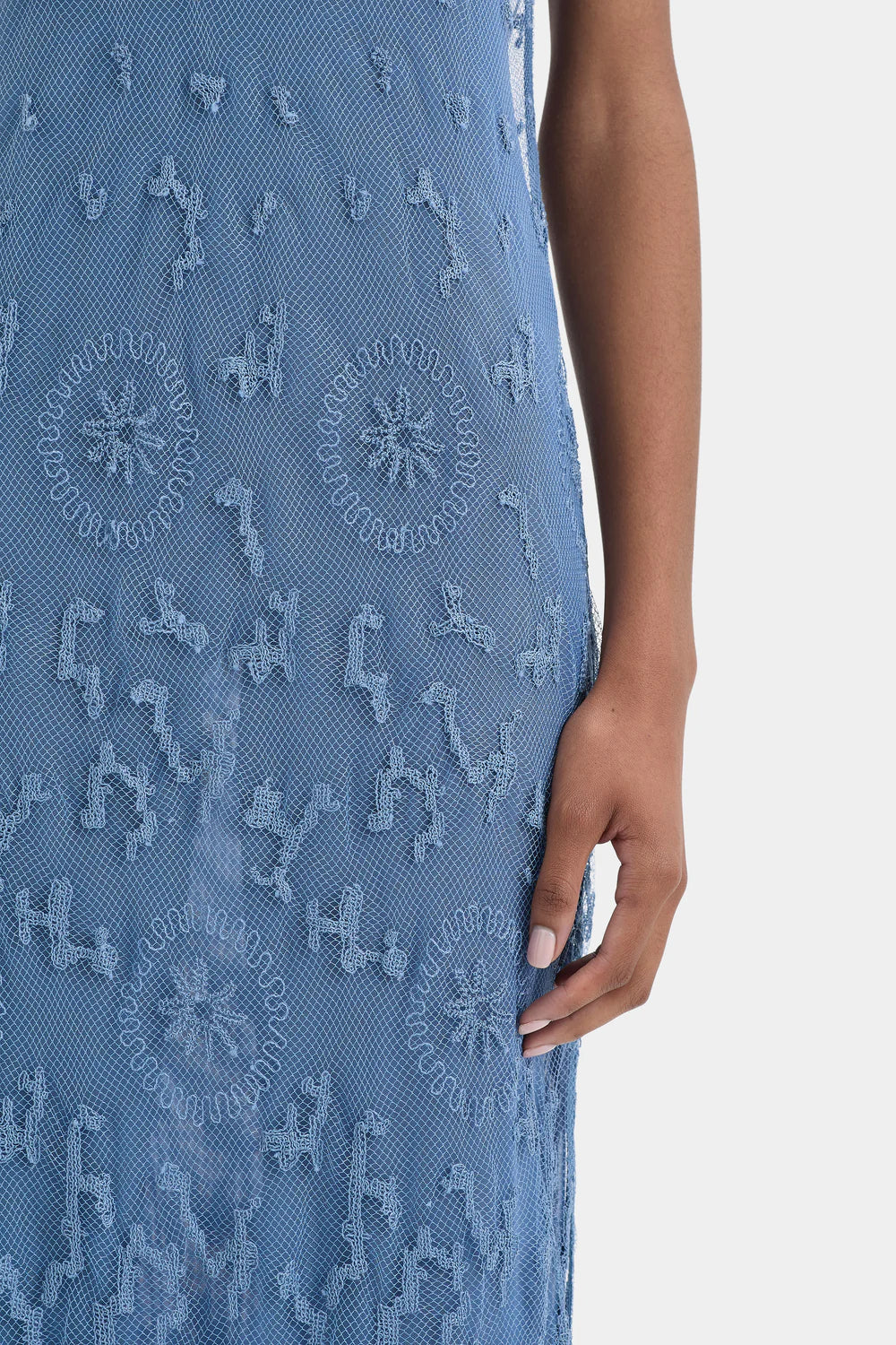 Leif Maxi Dress Sea Blue
