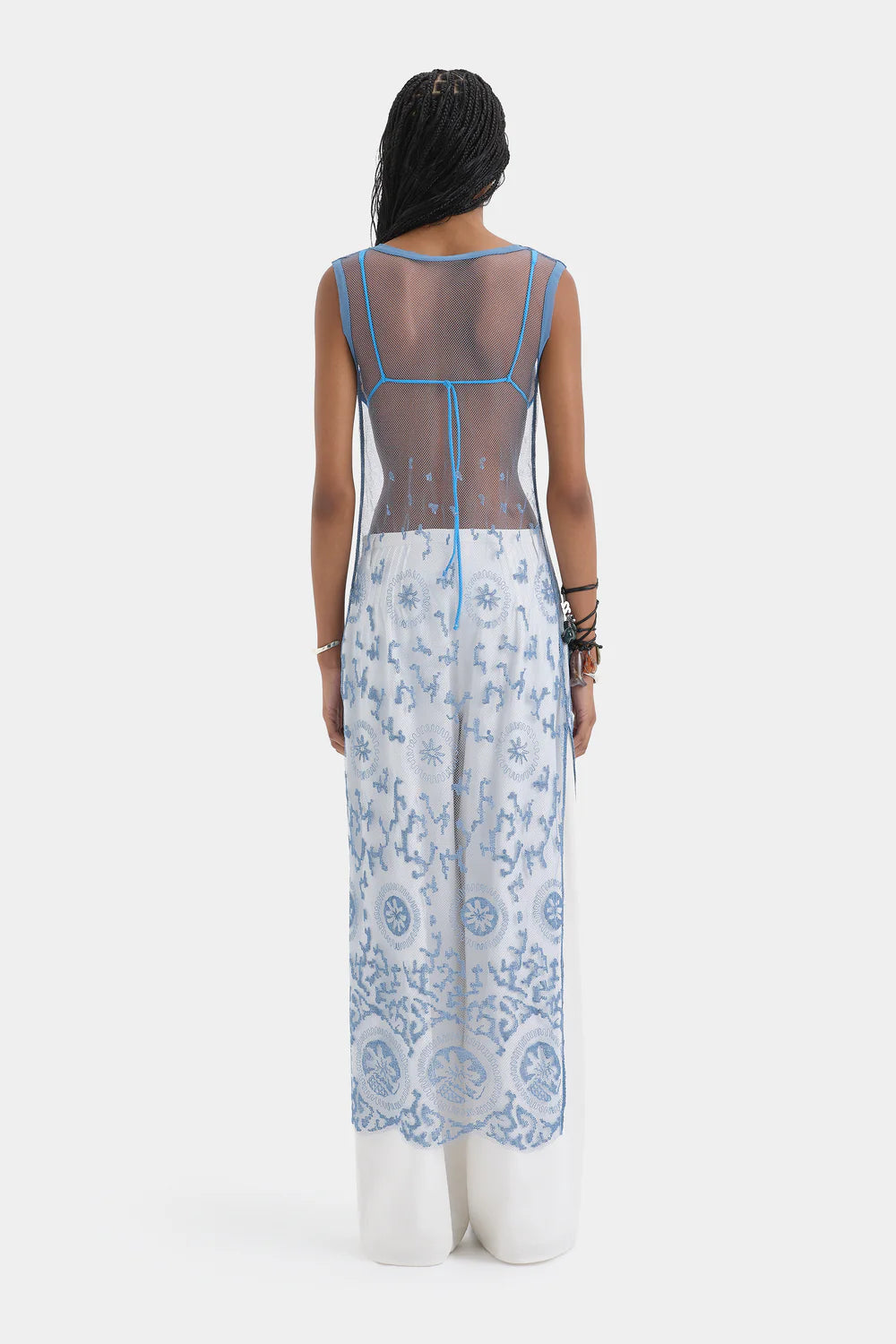 Leif Maxi Dress Sea Blue