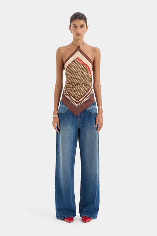 Cooper Scarf Top
