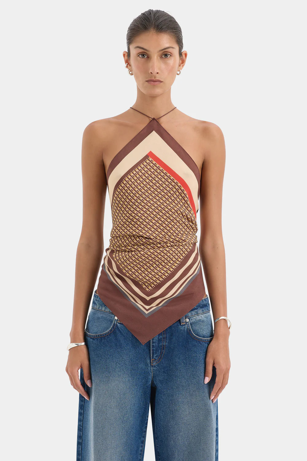 Cooper Scarf Top