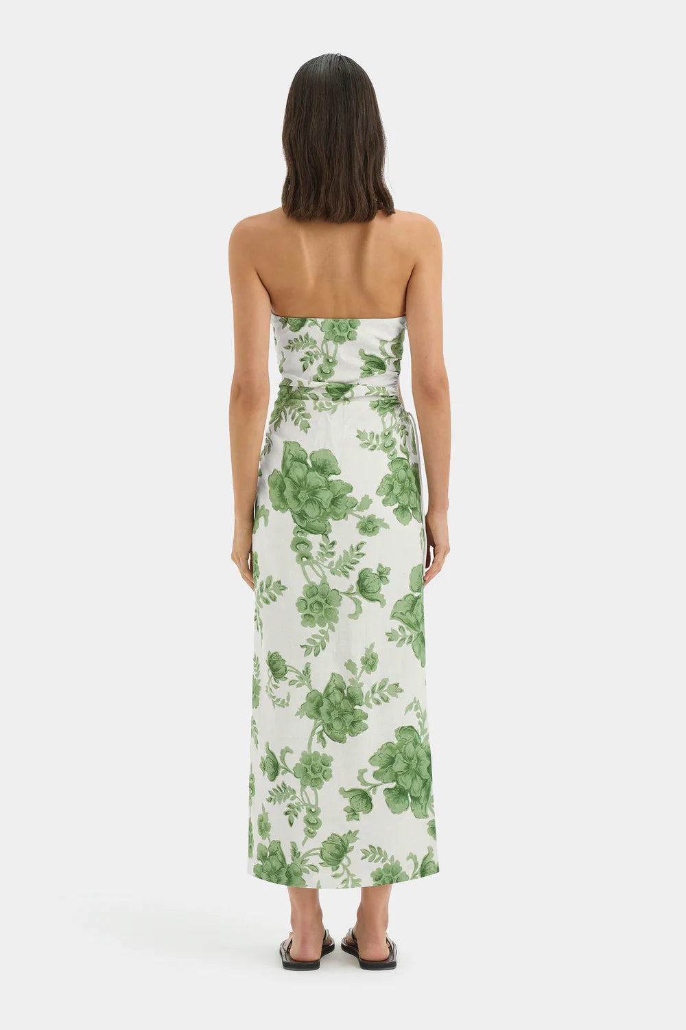 Gardella Strapless Midi Dress