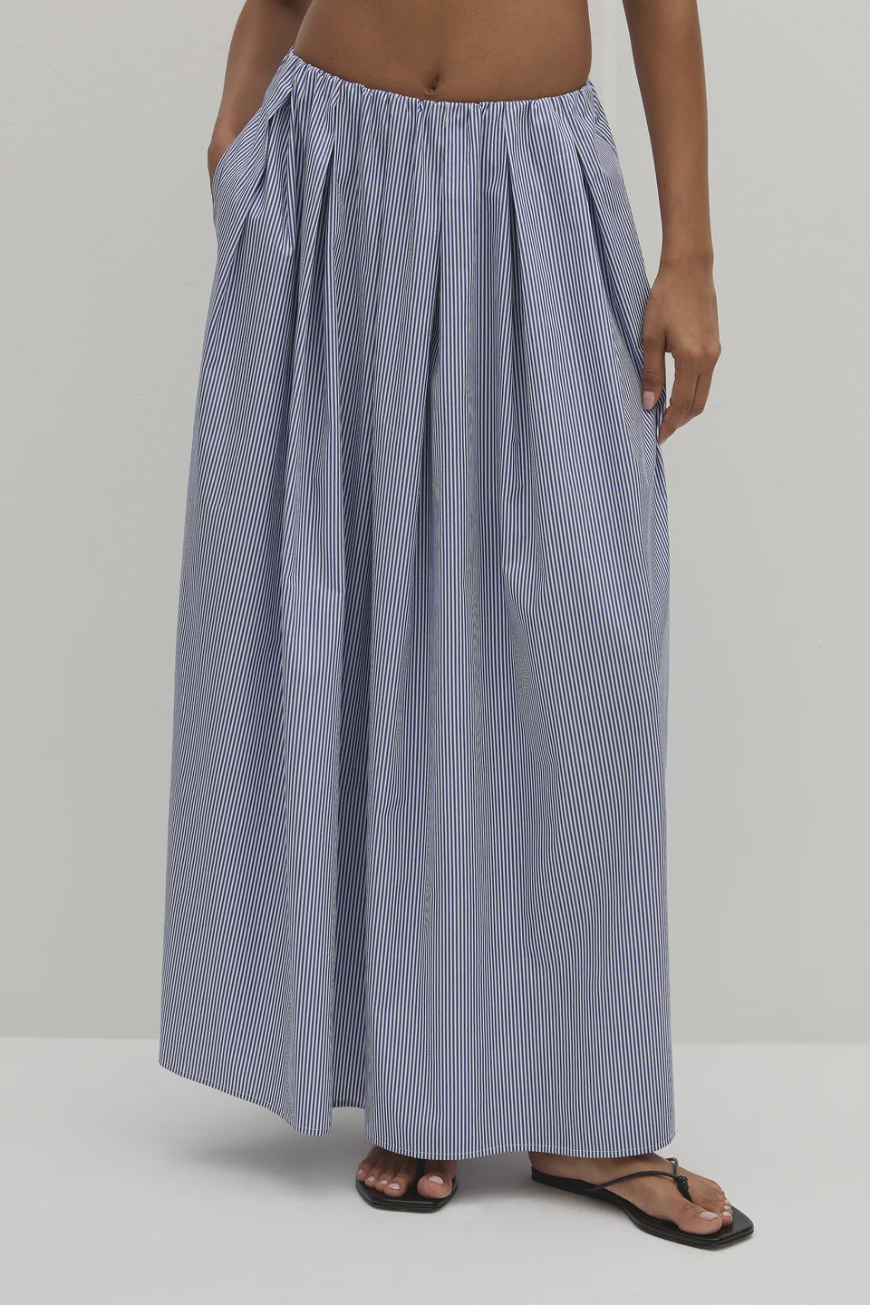 Astrid Skirt Helle Stripe Vintage Navy