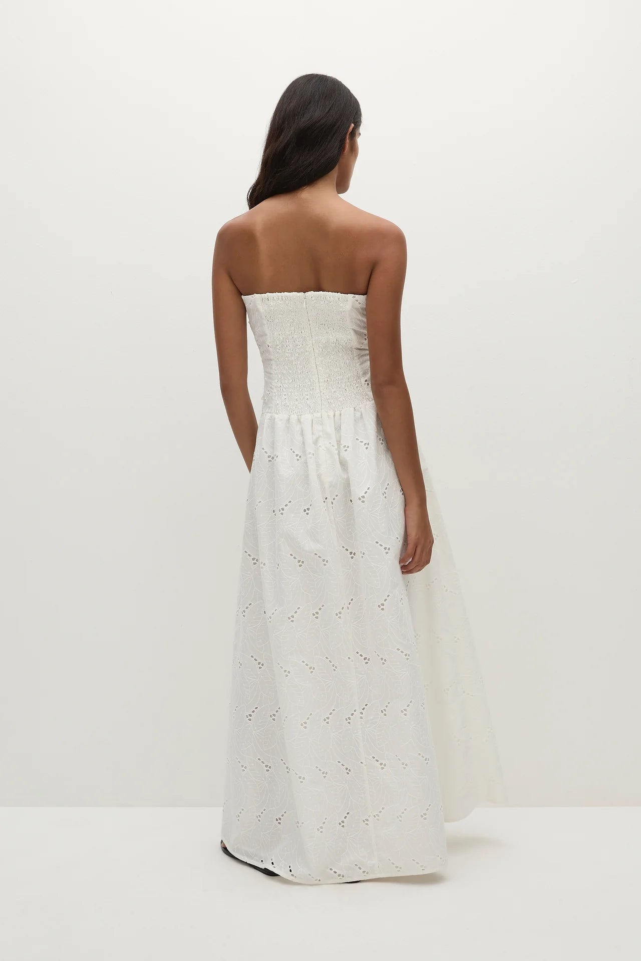 Moa Maxi Dress Birgitta White