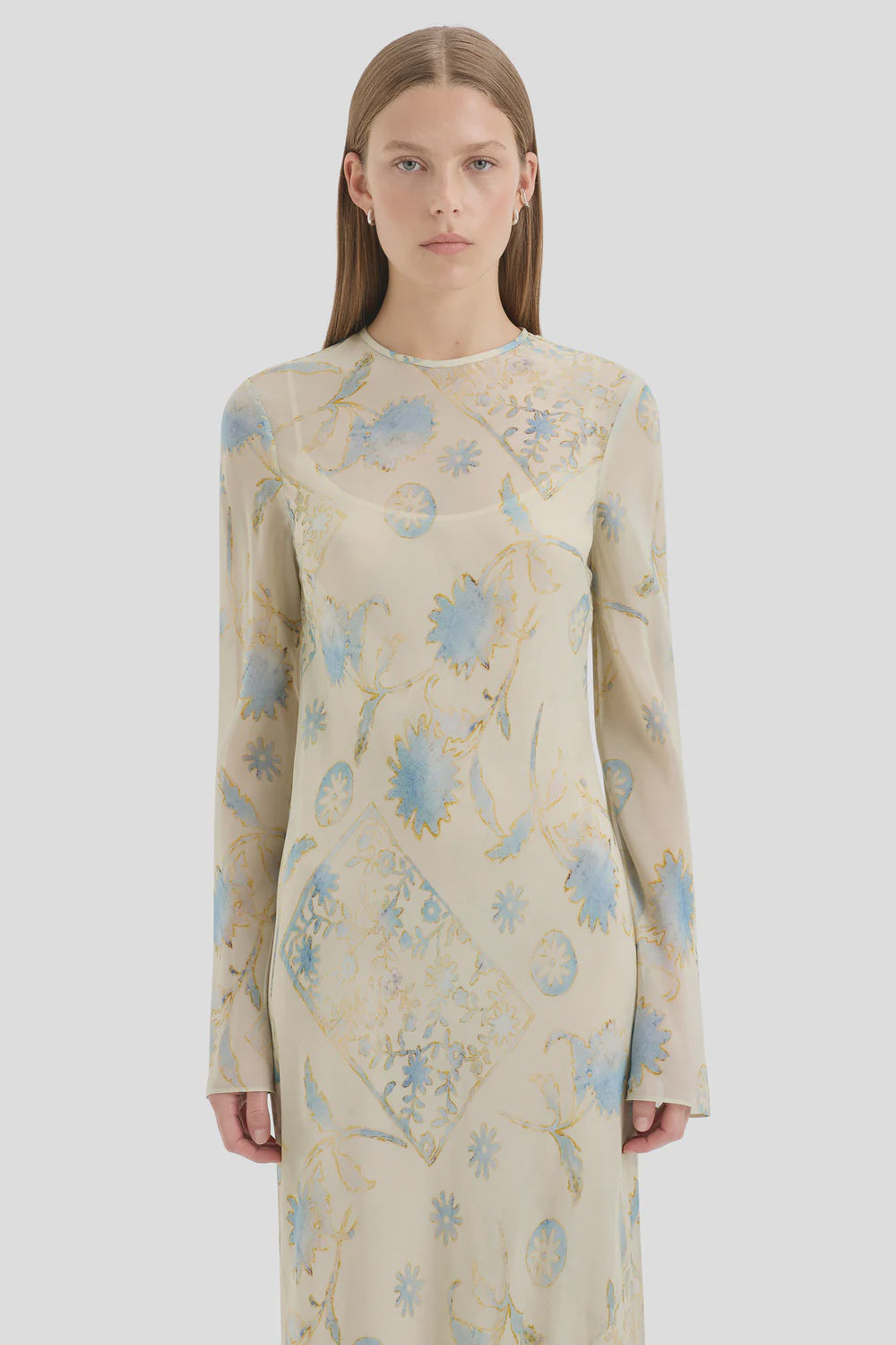 Cecile Long Sleeve Dress Eira Butter
