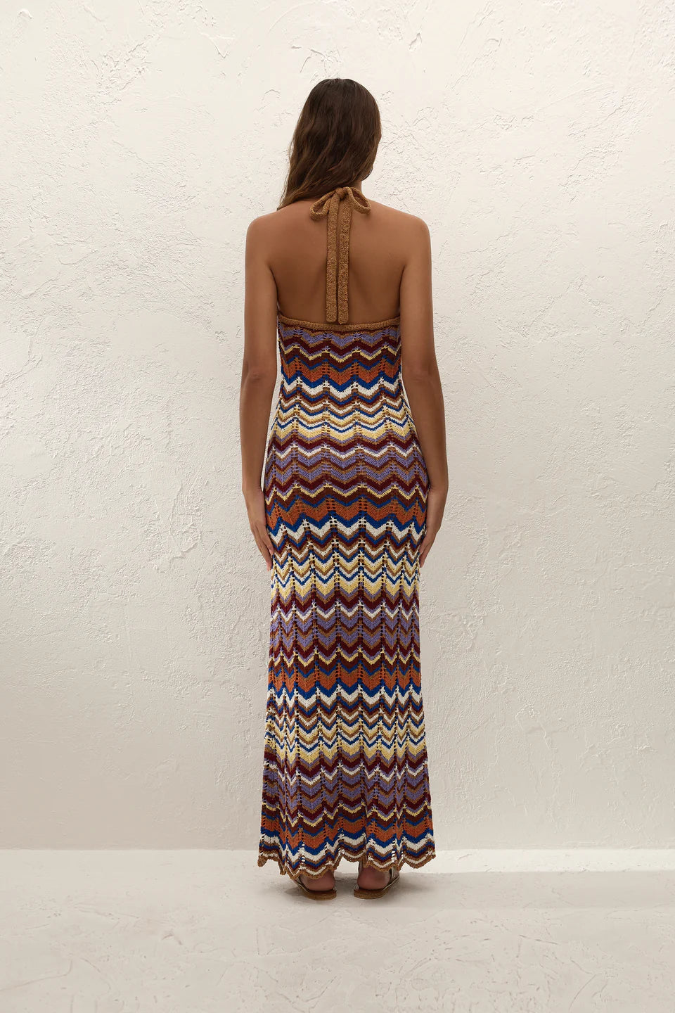 Elisa Maxi Dress Cadaquès Stripe