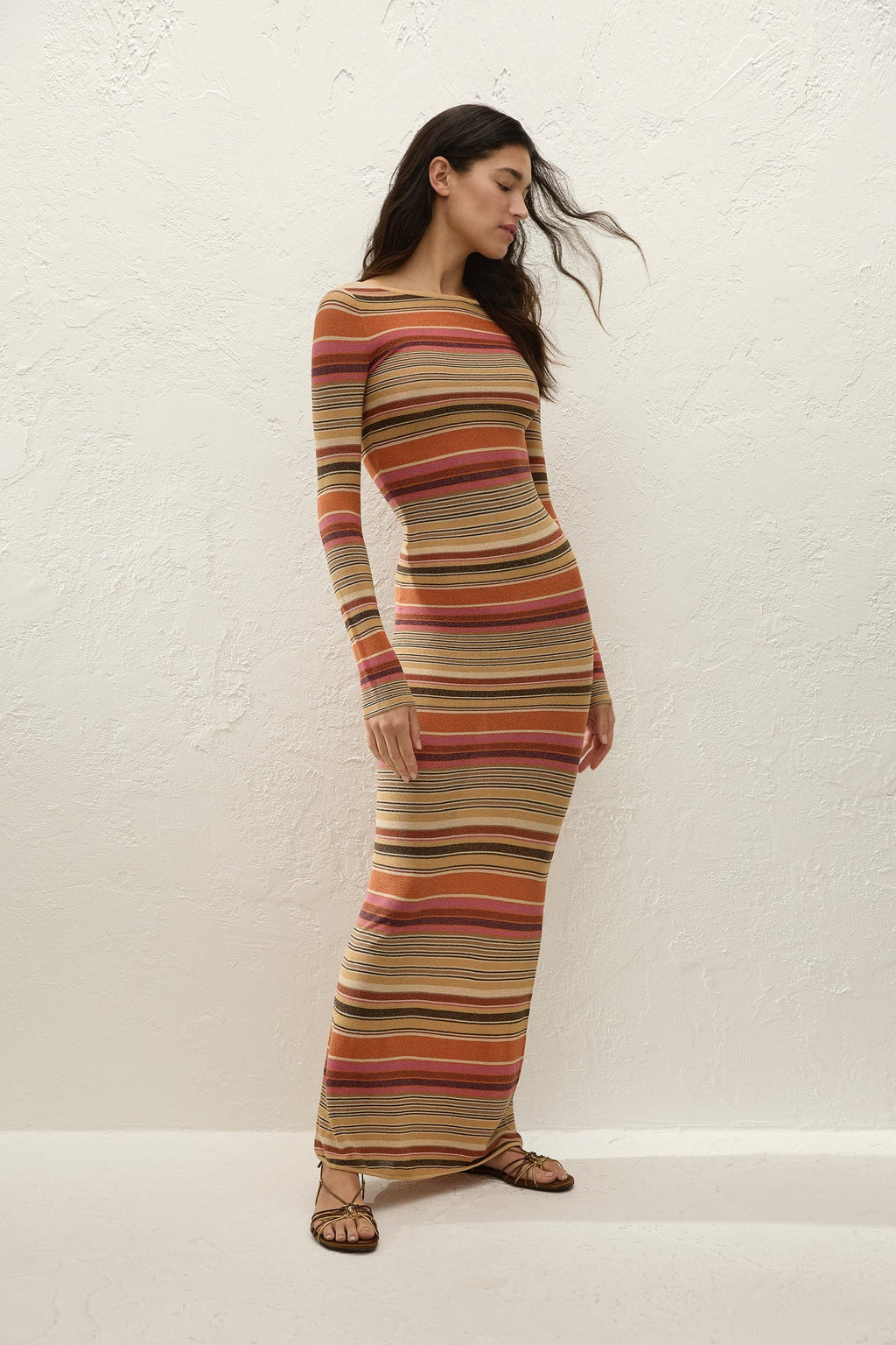 Notturna Maxi Dress Murano Amber
