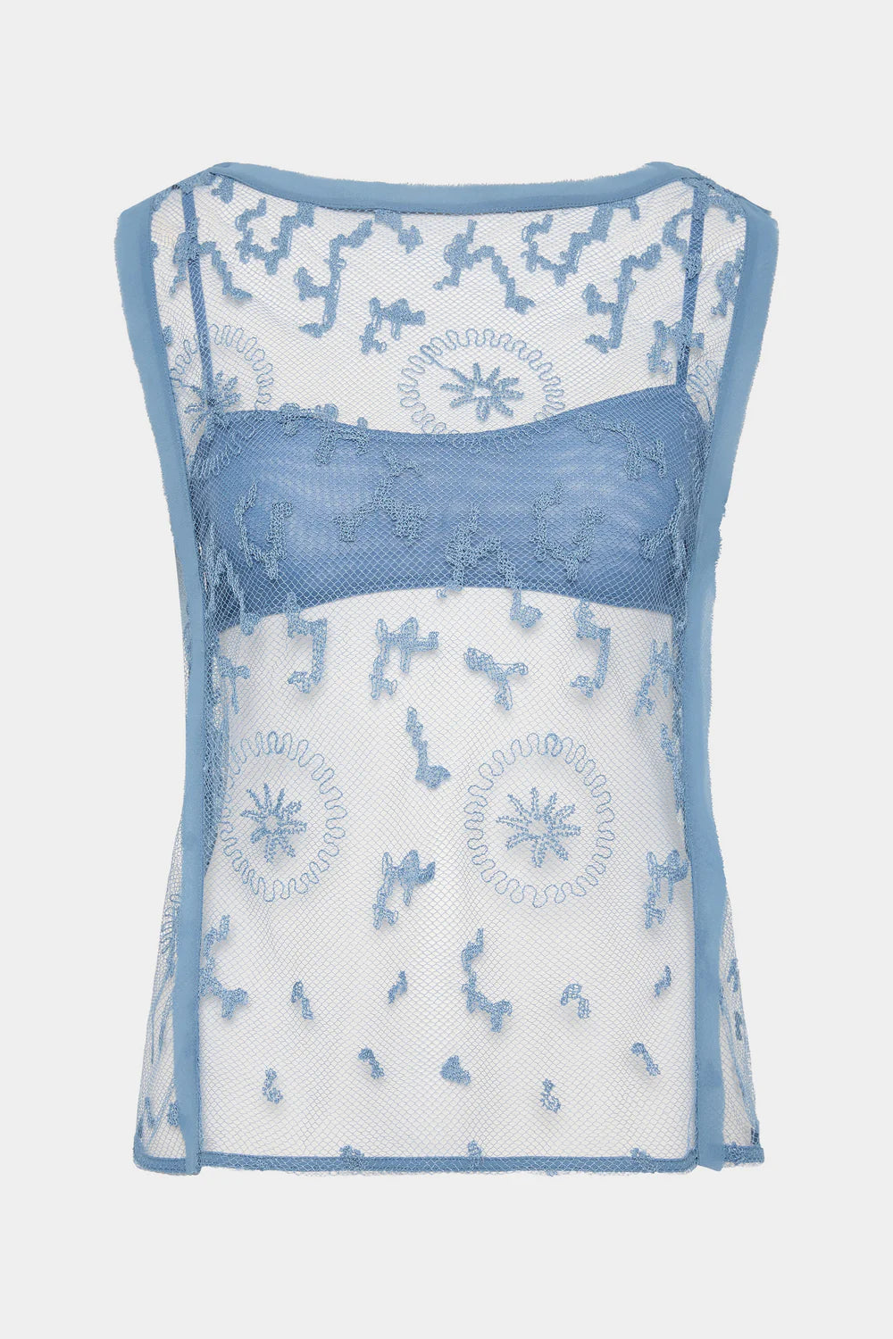 Leif Top Sea Blue