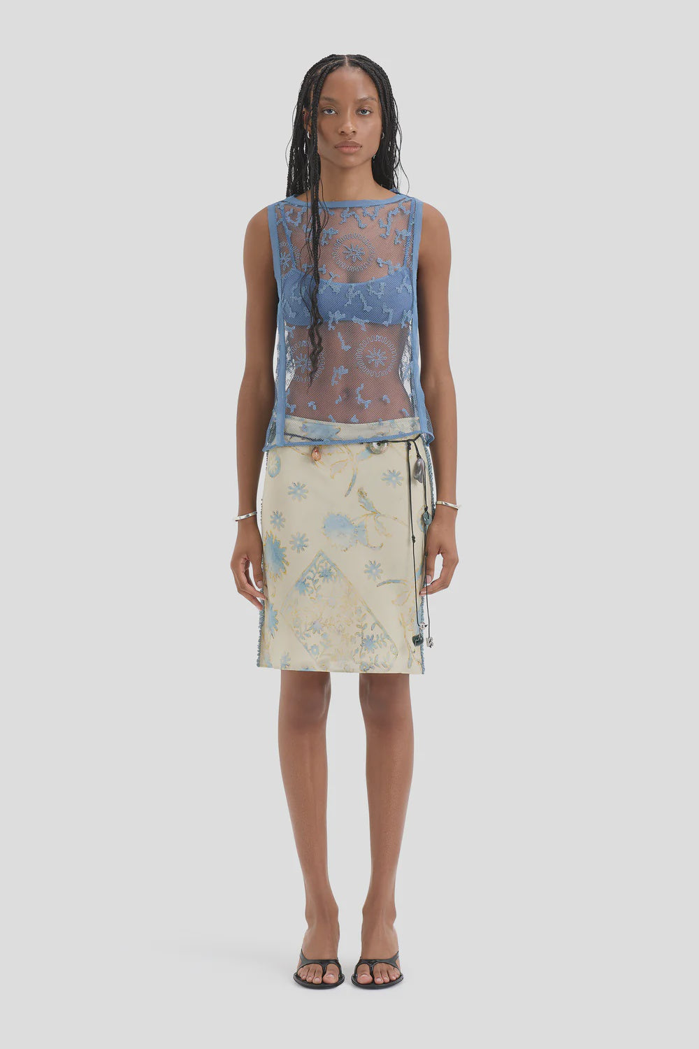 Leif Top Sea Blue
