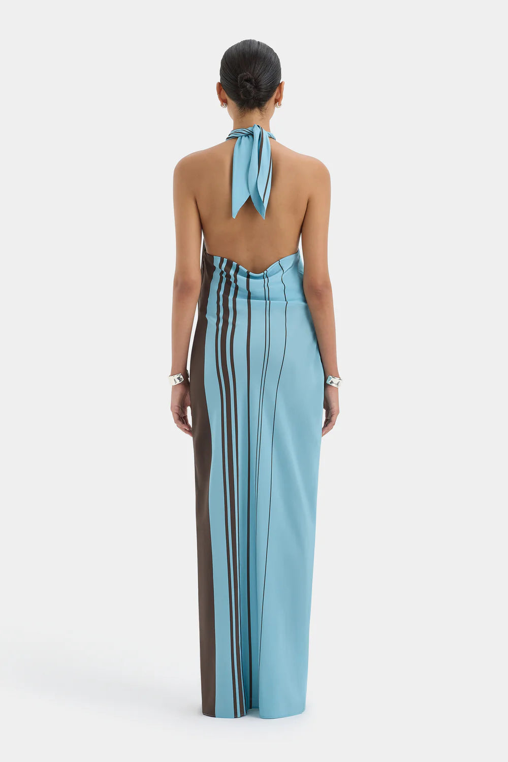 Rioja Halter Scarf Maxi Dress
