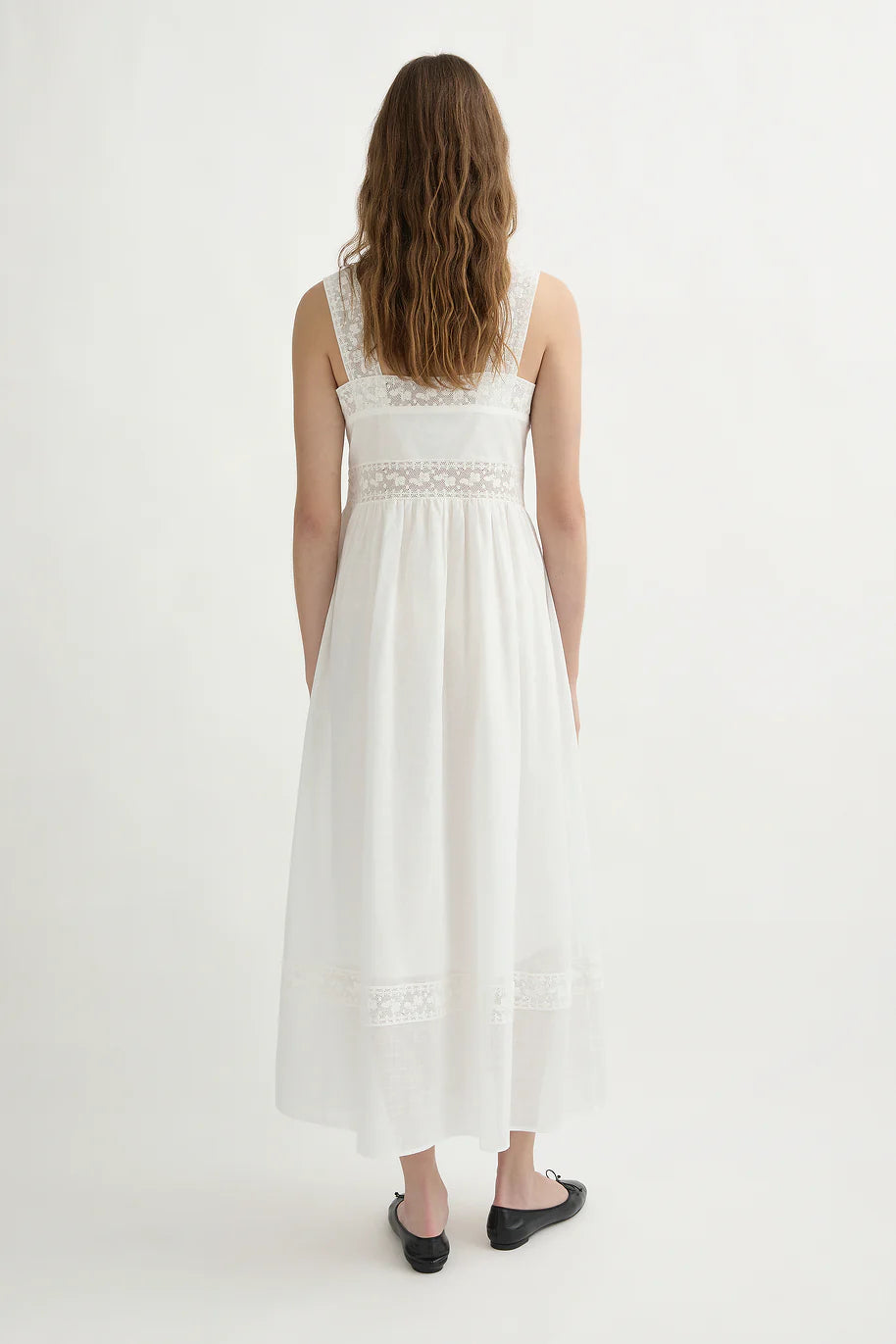 Daphne Dress - Vintage White