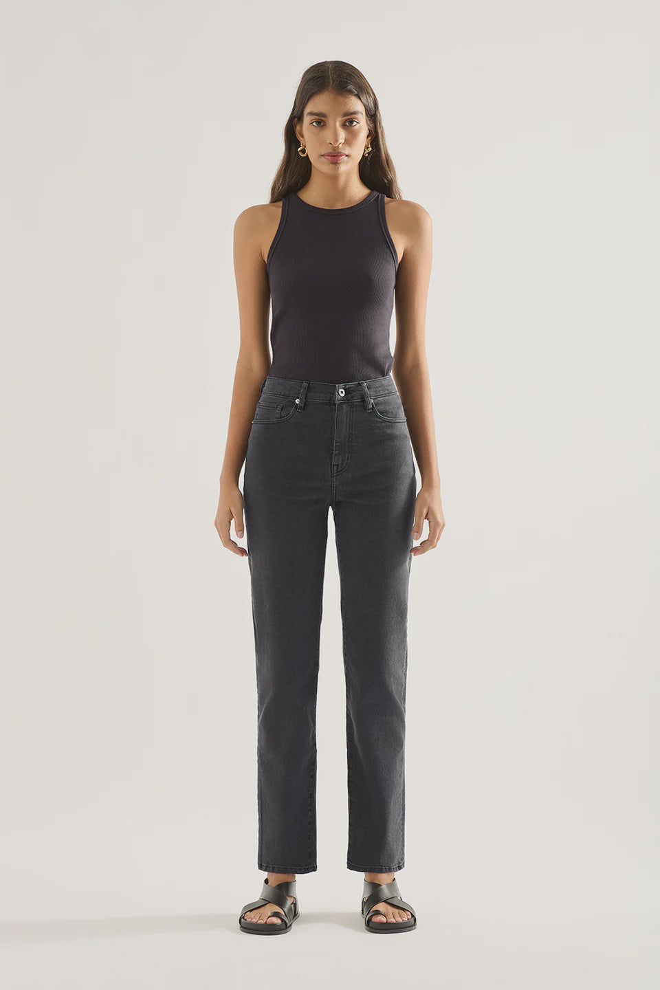 Zoe High Straight Jean