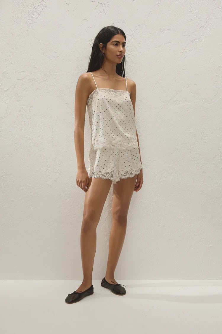 Marisol Top Polka Dot Antique