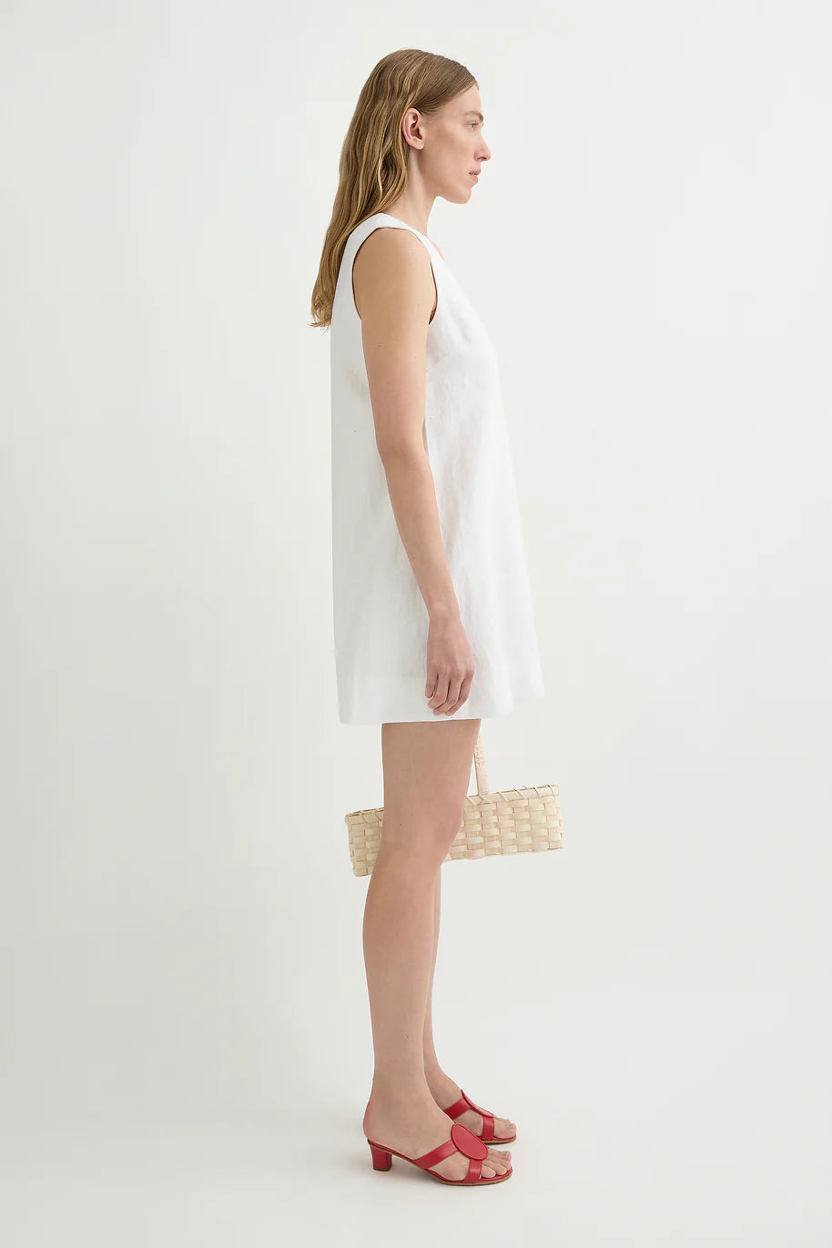 Nancy Mini Dress Ivory