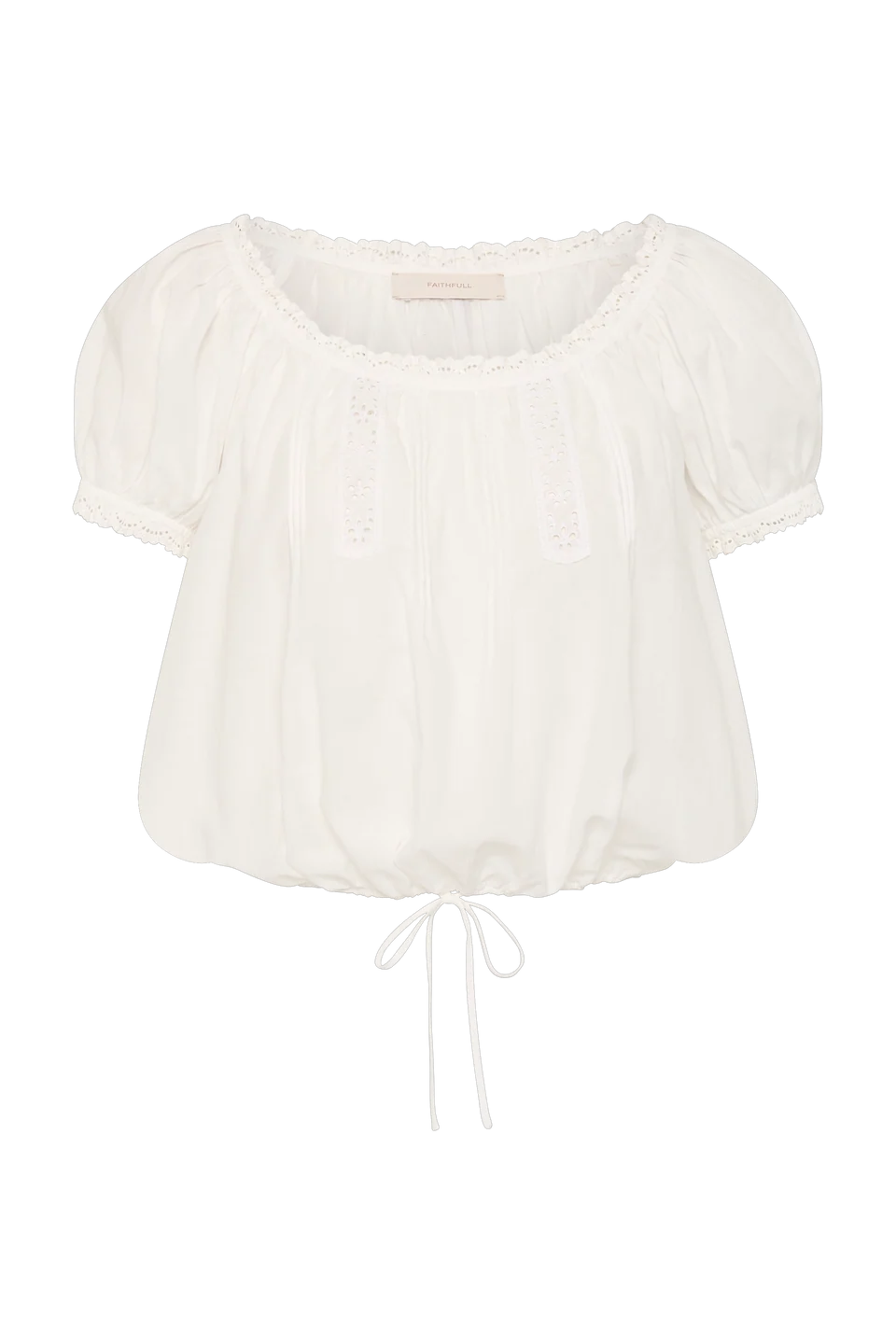 Gabi Top Fernanda Lace Antique White