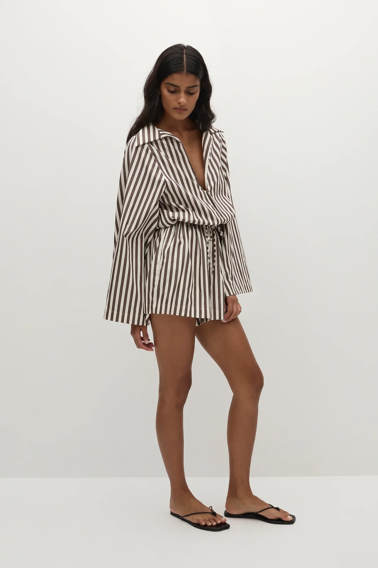 Aksel Playsuit Norway Stripe Expresso