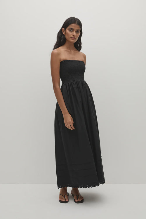 Iben Midi Dress Black