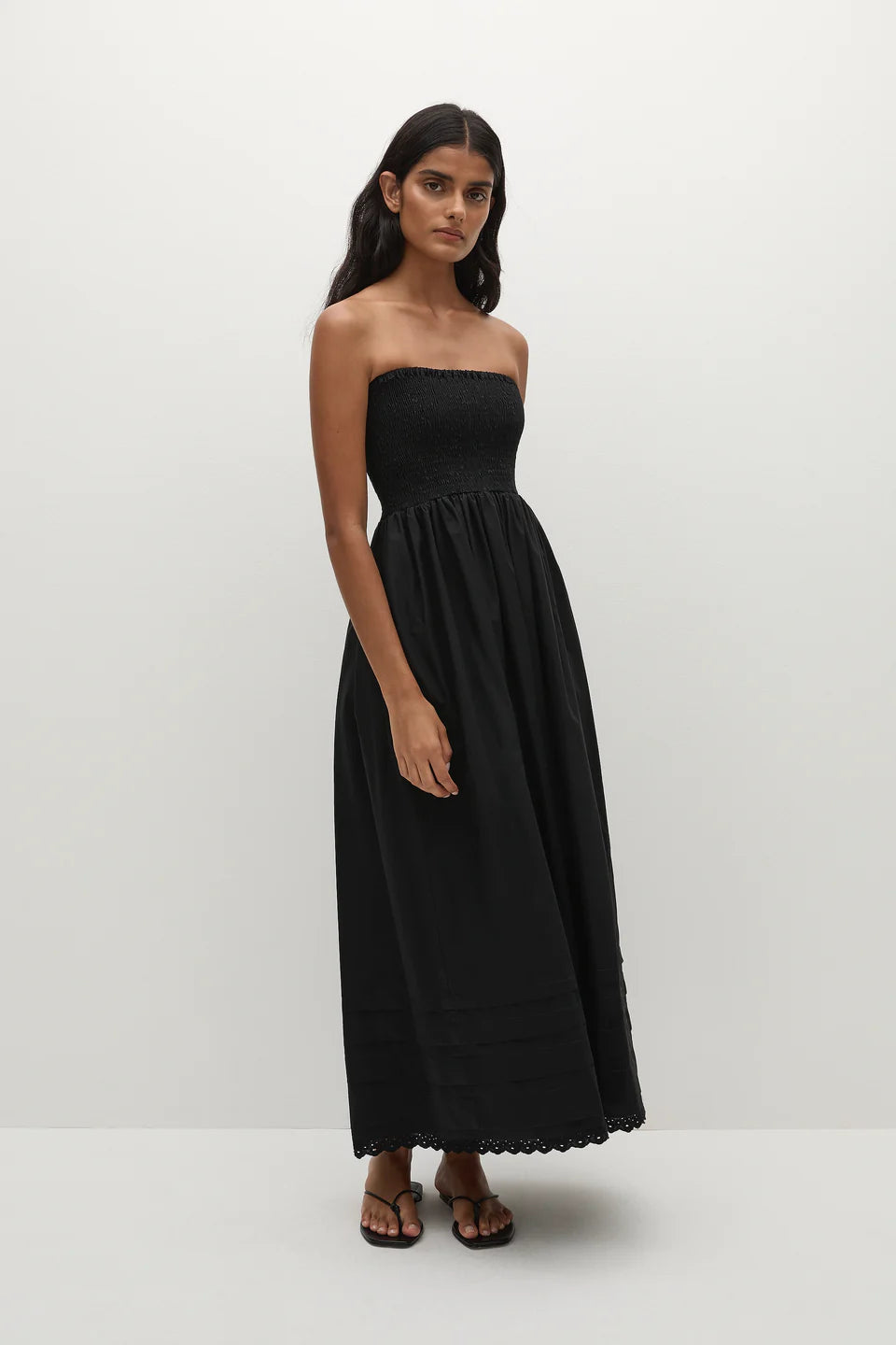 Iben Midi Dress Black