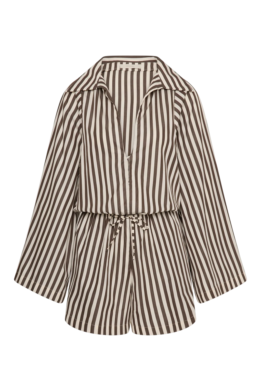 Aksel Playsuit Norway Stripe Expresso