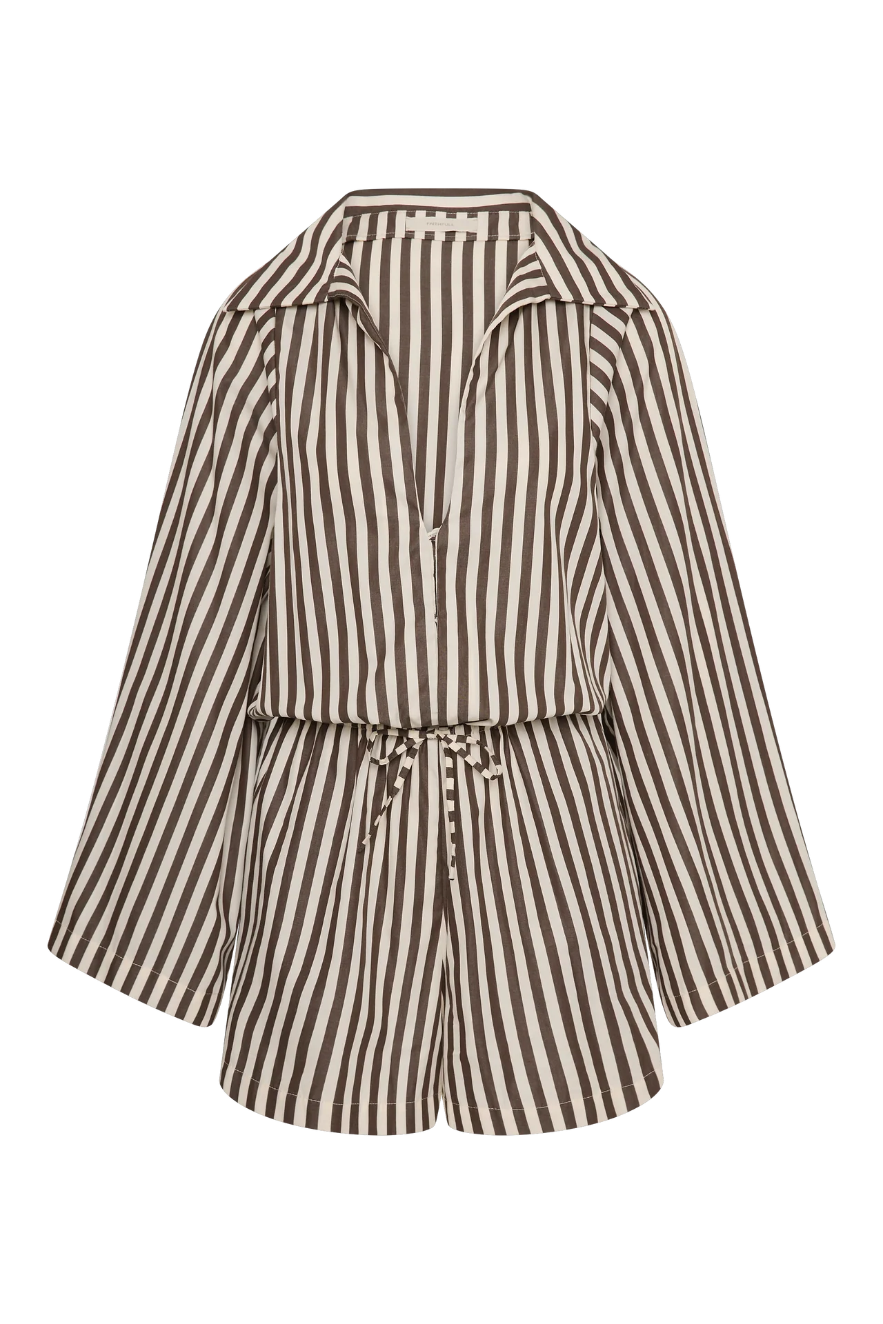 Aksel Playsuit Norway Stripe Expresso