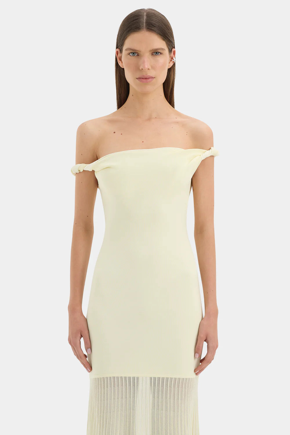 Elia Off Shoulder Twist Dress