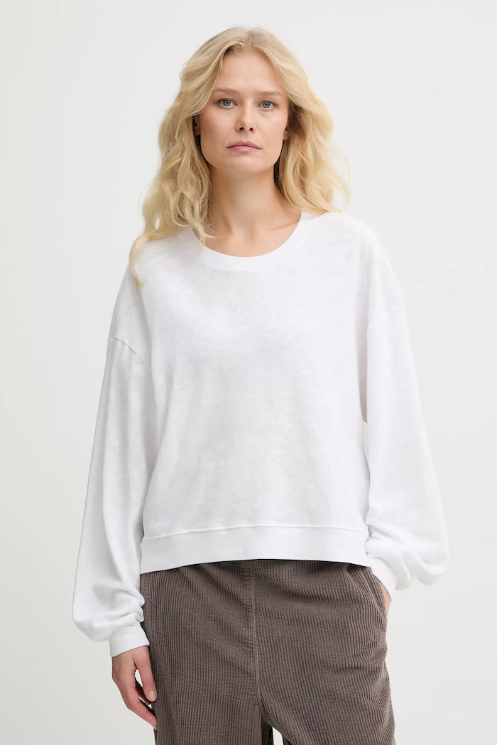Sonoma Relaxed Long Sleeve White