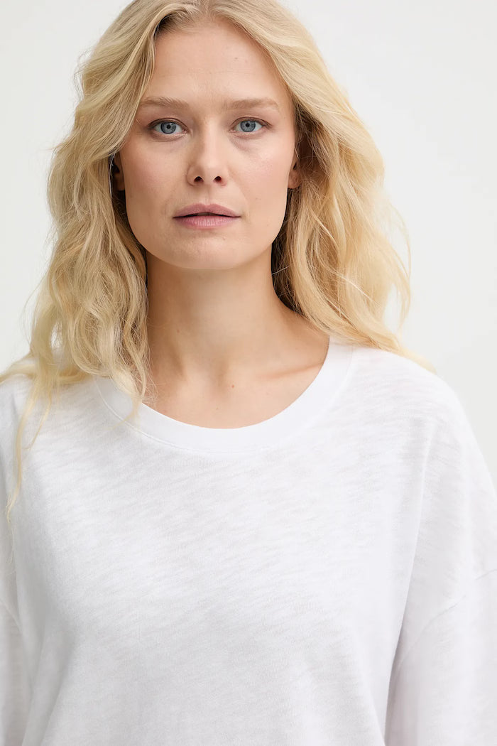 Sonoma Relaxed Long Sleeve White