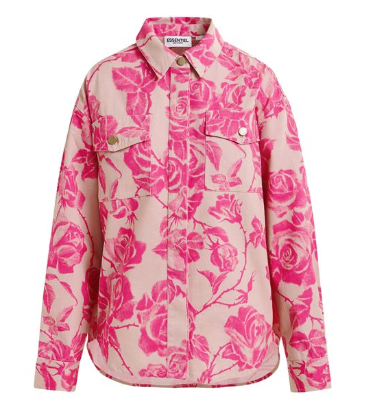 Hillies Shirt Jacket - Marzipan