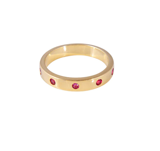 Pink Cheetah Stacking Band