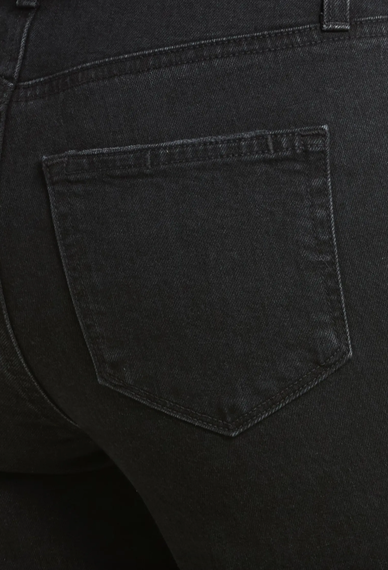 SARAH STRAIGHT ANKLE - VACANT BLACK
