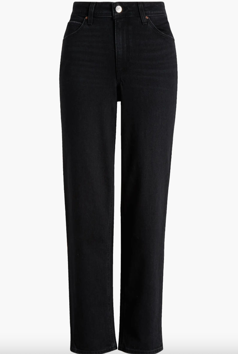 SARAH STRAIGHT ANKLE - VACANT BLACK