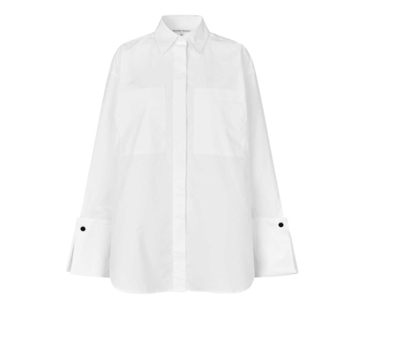 Calico Button Detail Shirt