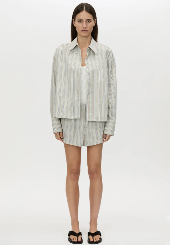 Mira Cocoon Stripe Shirt