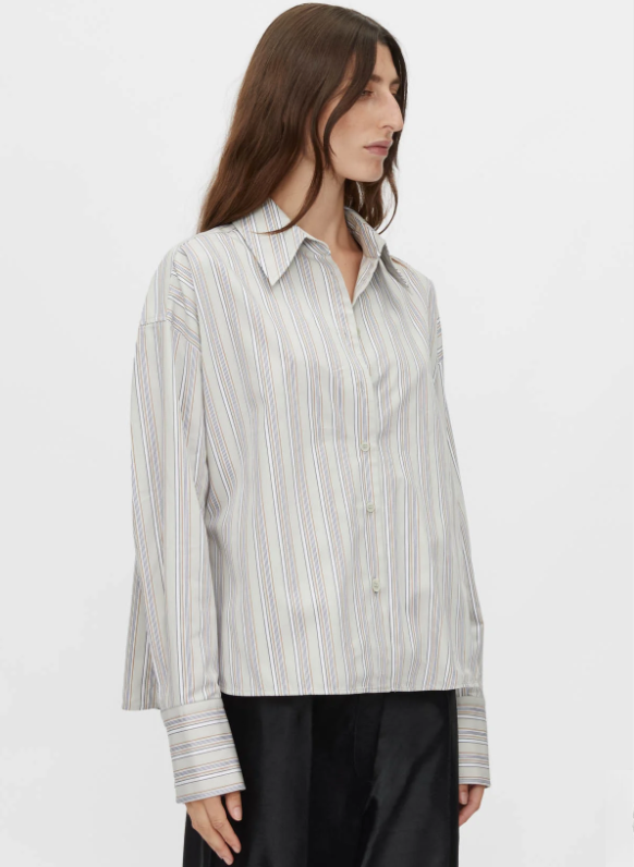 Mira Cocoon Stripe Shirt